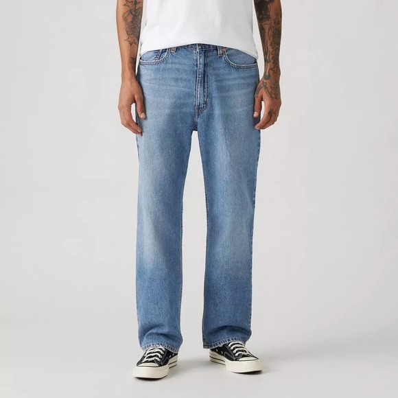 Levi's Men's 565 Loose Straight Fit Jeans - Blue Denim 30x32 - Picture 1 of 6